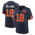 Ncoe C.Bears #18 Caleb Williams Player Navy 2026 Rivalries Collection Home Game Stitched Jerseys