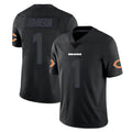 Ncoe C.Bears #1 Jaylon Johnson Player Black Impact Limited Game Stitched Jerseys