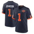 Ncoe C.Bears #1 Jaylon Johnson Player Navy 2026 Rivalries Collection Home Game Stitched Jerseys