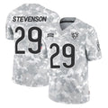 Ncoe C.Bears #29 Tyrique Stevenson Player Arctic Camo Salute to Service Limited Stitched Jerseys