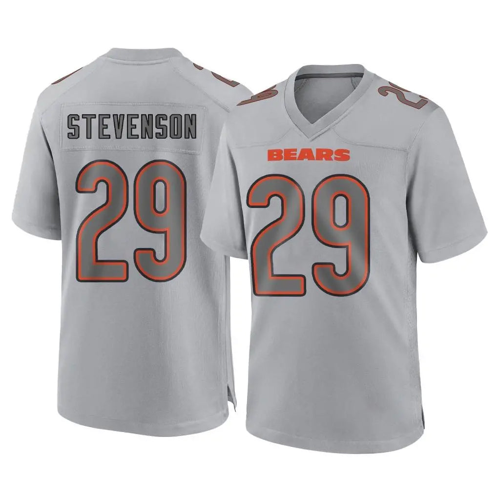 Ncoe C.Bears #29 Tyrique Stevenson Player Gray Atmosphere Fashion Game Stitched Jerseys