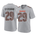 Ncoe C.Bears #29 Tyrique Stevenson Player Gray Atmosphere Fashion Game Stitched Jerseys