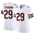Ncoe C.Bears #29 Tyrique Stevenson Player White Vapor F.U.S.E. Limited Home Game Stitched Jerseys