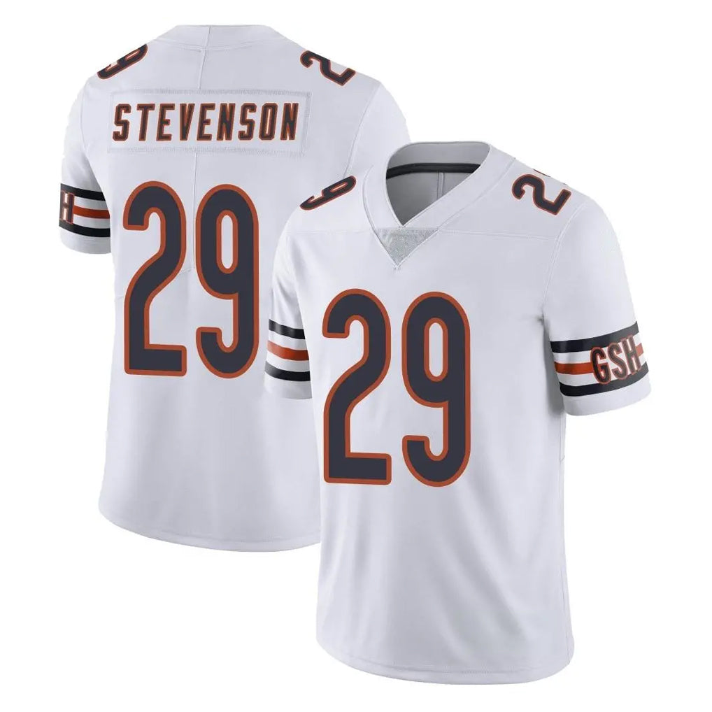 Ncoe C.Bears #29 Tyrique Stevenson Player White Vapor Untouchable Limited Home Game Stitched Jerseys
