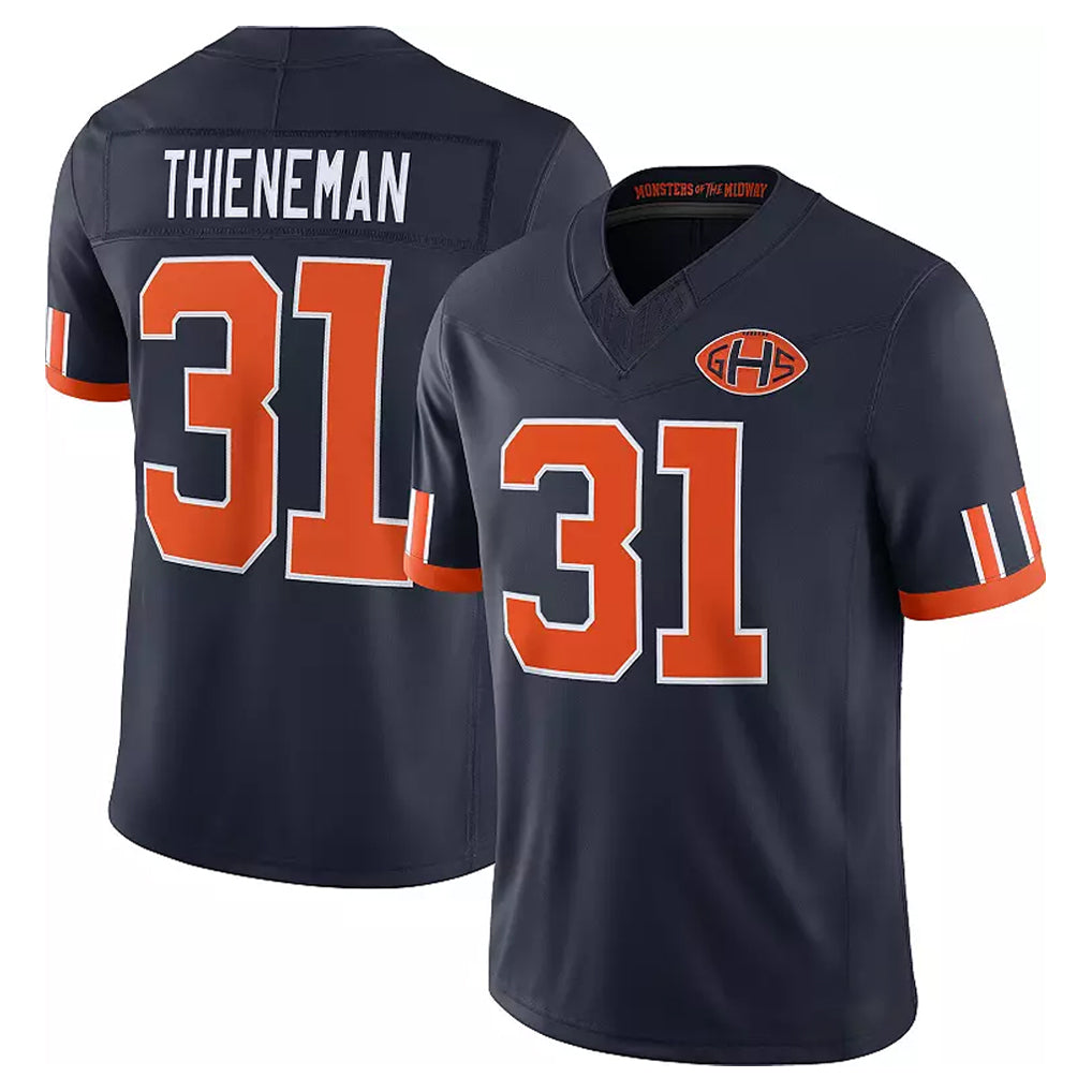 Ncoe C.Bears #31 Dillon Thieneman Player Navy Limited 2026 Rivalries Collection Home Game Stitched Jerseys