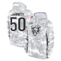 Ncoe C.Bears #50 Grady Jarrett Player Arctic Camo Salute to Service Pullover Hoodies Limited Stitched Jerseys