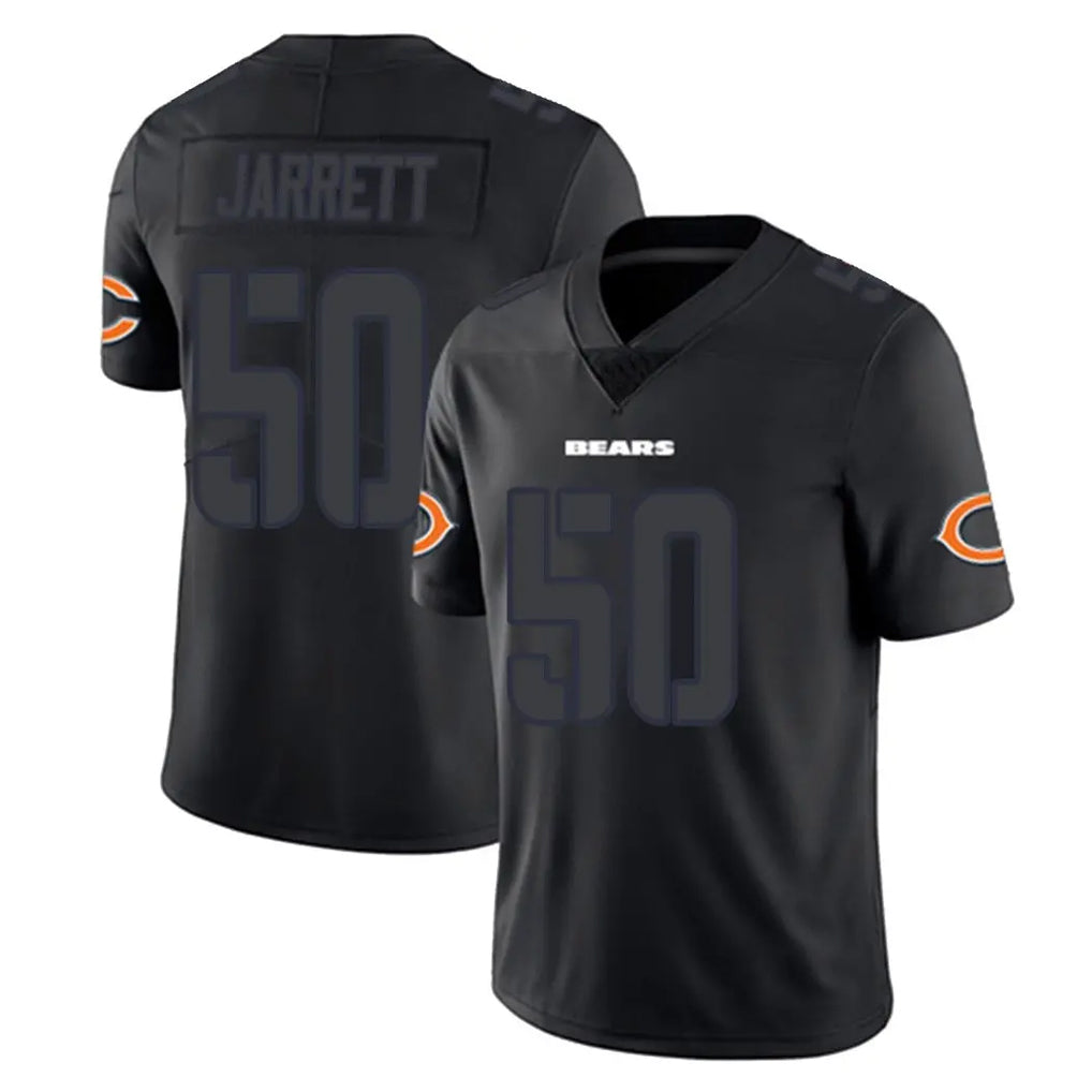 Ncoe C.Bears #50 Grady Jarrett Player Black Impact Limited Game Stitched Jerseys