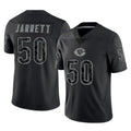 Ncoe C.Bears #50 Grady Jarrett Player Black REFLECTIVE Limited Game Stitched Jerseys