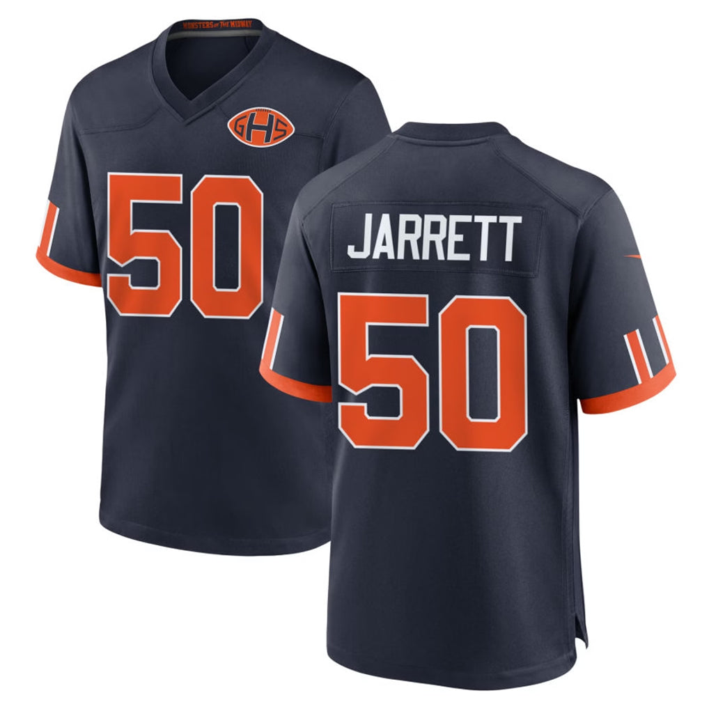 Ncoe C.Bears #50 Grady Jarrett Player Navy 2026 Rivalries Collection Home Game Stitched Jerseys