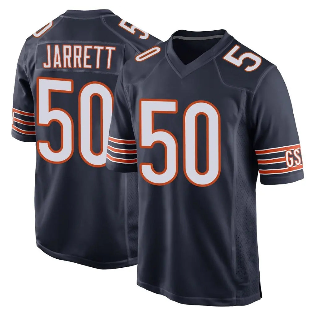 Ncoe C.Bears #50 Grady Jarrett Player Navy Home Game Stitched Jerseys