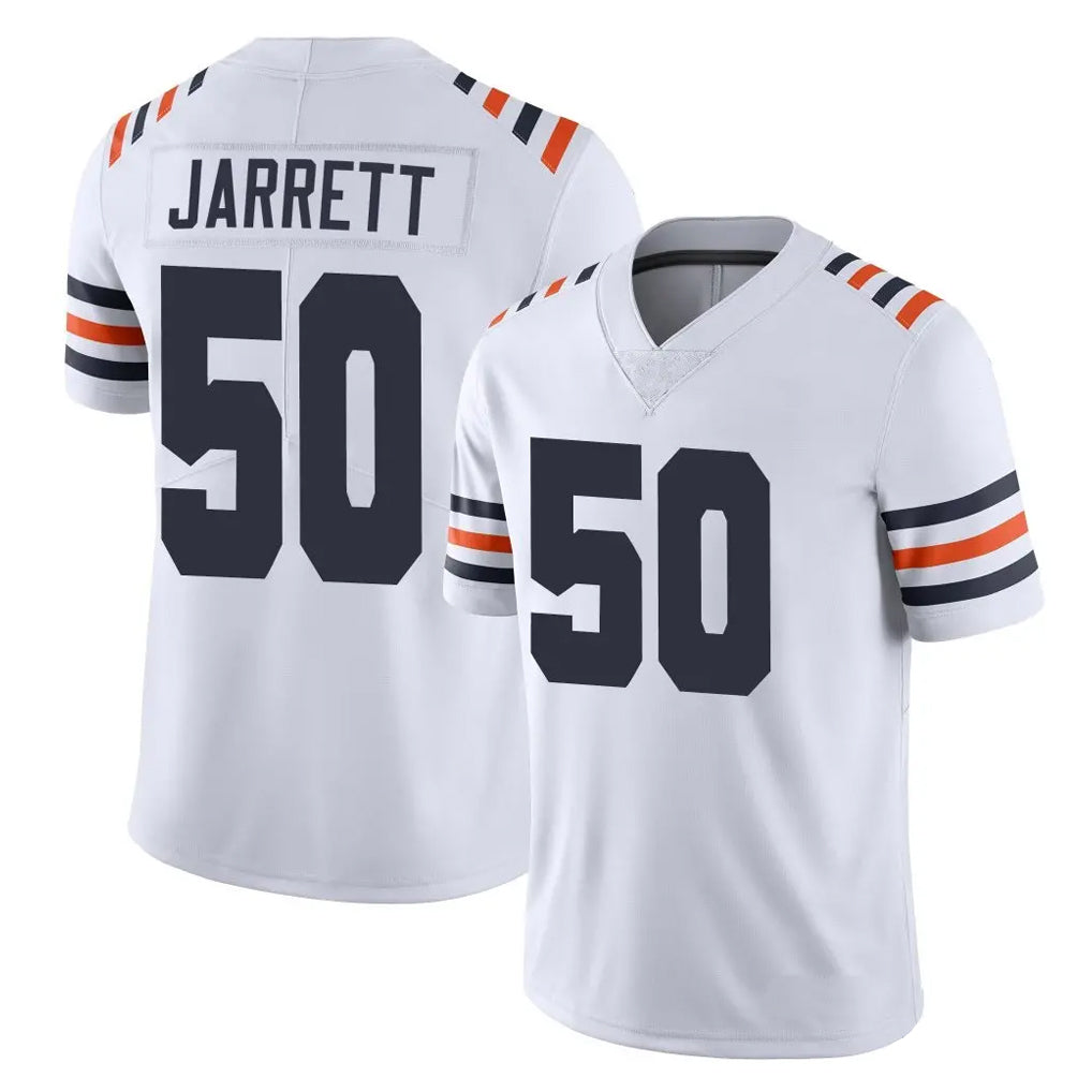 Ncoe C.Bears #50 Grady Jarrett Player White Classic Vapor Limited Home Game Stitched Jerseys