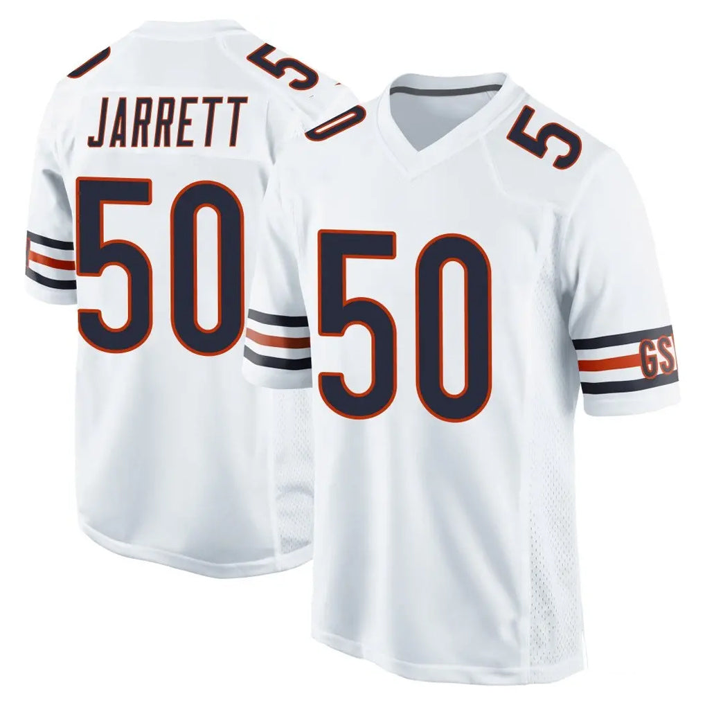 Ncoe C.Bears #50 Grady Jarrett Player White Home Game Stitched Jerseys