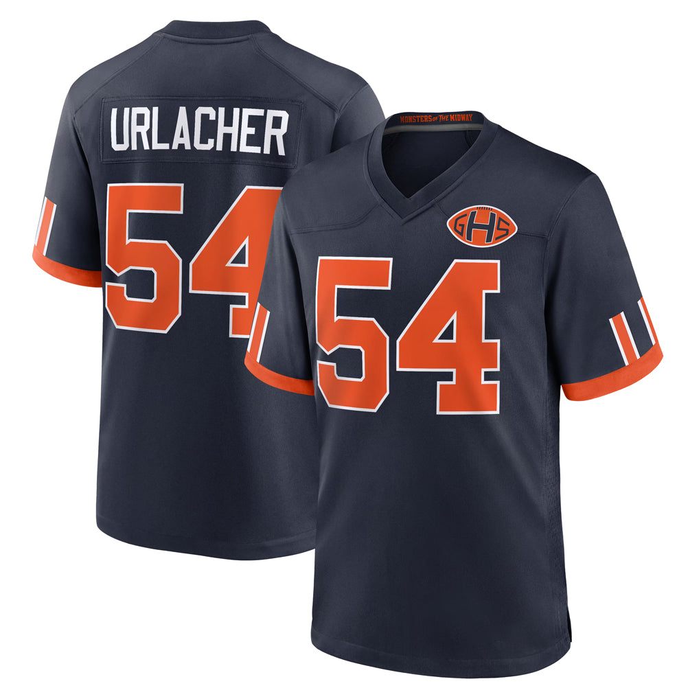 Ncoe C.Bears #54 Brian Urlacher Player Navy 2026 Rivalries Collection Home Game Stitched Jerseys