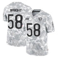 Ncoe C.Bears #58 Darnell Wright Player Arctic Camo Salute to Service Limited Stitched Jerseys