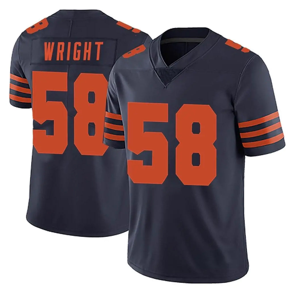 Ncoe C.Bears #58 Darnell Wright Player Navy Blue Alternate Vapor Untouchable Limited Stitched Jerseys