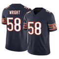 Ncoe C.Bears #58 Darnell Wright Player Navy Vapor F.U.S.E. Limited Home Game Stitched Jerseys