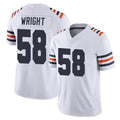 Ncoe C.Bears #58 Darnell Wright Player White Classic Vapor Limited Home Game Stitched Jerseys