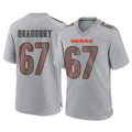 Ncoe C.Bears #67 Garrett Bradbury Player Gray Atmosphere Fashion Game Stitched Jerseys