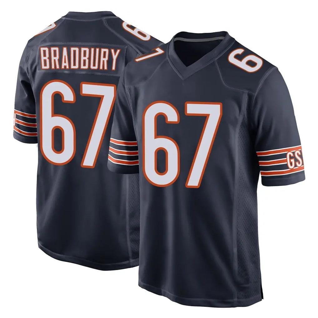 Ncoe C.Bears #67 Garrett Bradbury Player Navy Home Game Stitched Jerseys