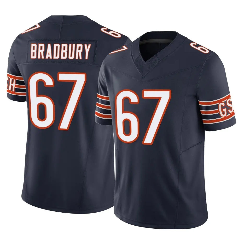 Ncoe C.Bears #67 Garrett Bradbury Player Navy Vapor F.U.S.E. Limited Home Game Stitched Jerseys