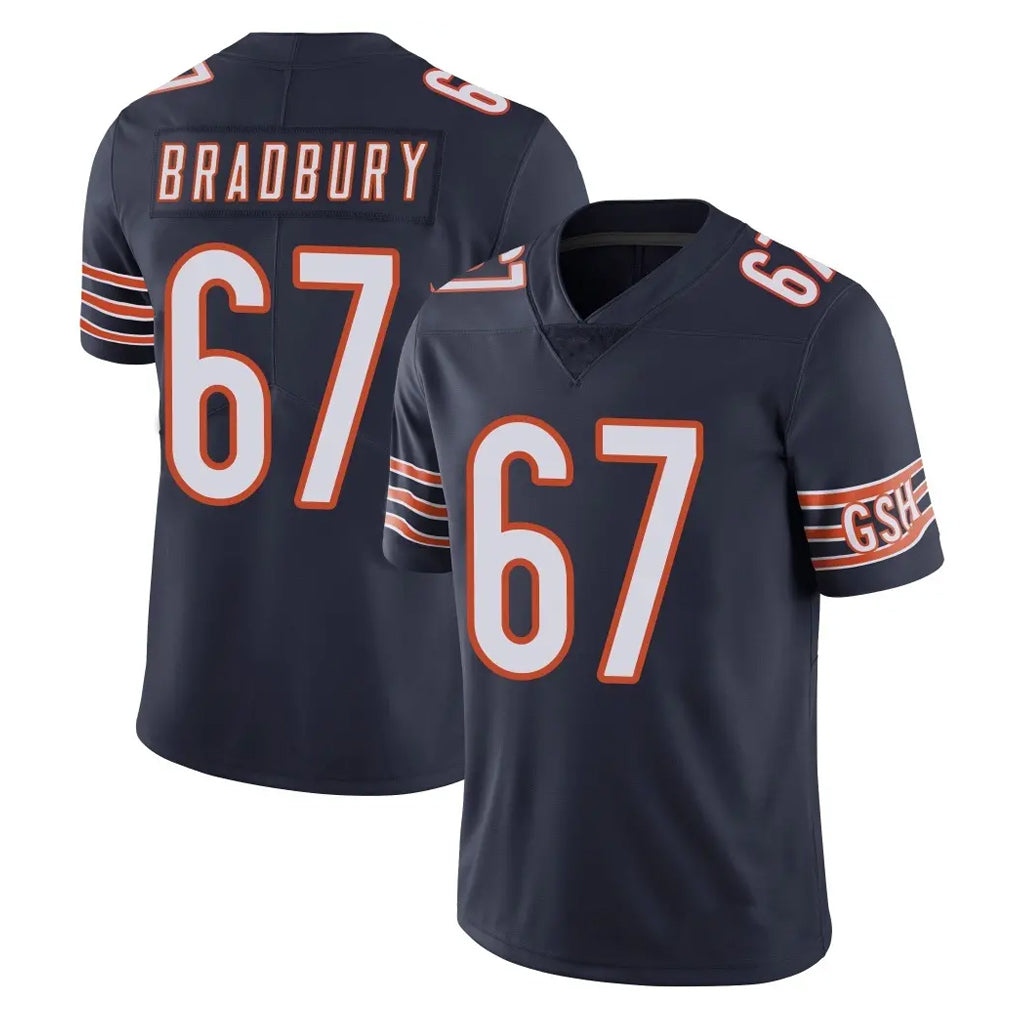Ncoe C.Bears #67 Garrett Bradbury Player Navy Vapor Untouchable Limited Home Game Stitched Jerseys