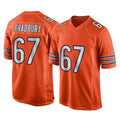 Ncoe C.Bears #67 Garrett Bradbury Player Orange Home Game Stitched Jerseys