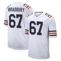 Ncoe C.Bears #67 Garrett Bradbury Player White Classic Home Game Stitched Jerseys