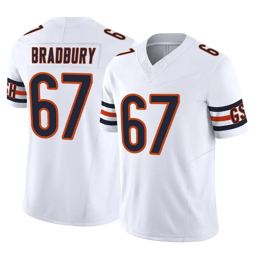 Ncoe C.Bears #67 Garrett Bradbury Player White Vapor F.U.S.E. Limited Home Game Stitched Jerseys