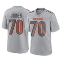 Ncoe C.Bears #70 Braxton Jones Player Gray Atmosphere Fashion Game Stitched Jerseys