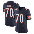 Ncoe C.Bears #70 Braxton Jones Player Navy Vapor Untouchable Limited Home Game Stitched Jerseys