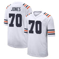 Ncoe C.Bears #70 Braxton Jones Player White Classic Home Game Stitched Jerseys