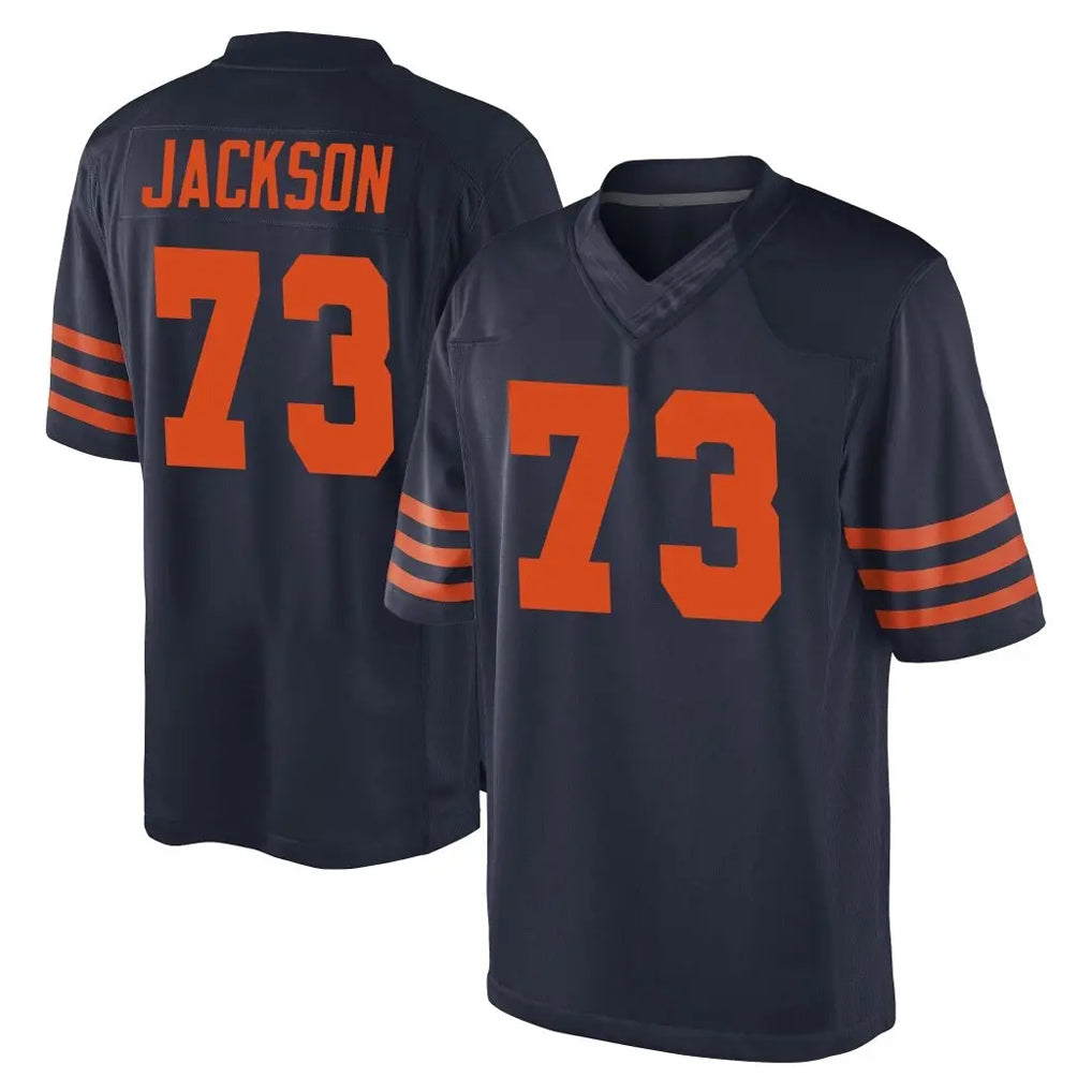 Ncoe C.Bears #73 Jonah Jackson Player Navy Blue Alternate Game Stitched Jerseys