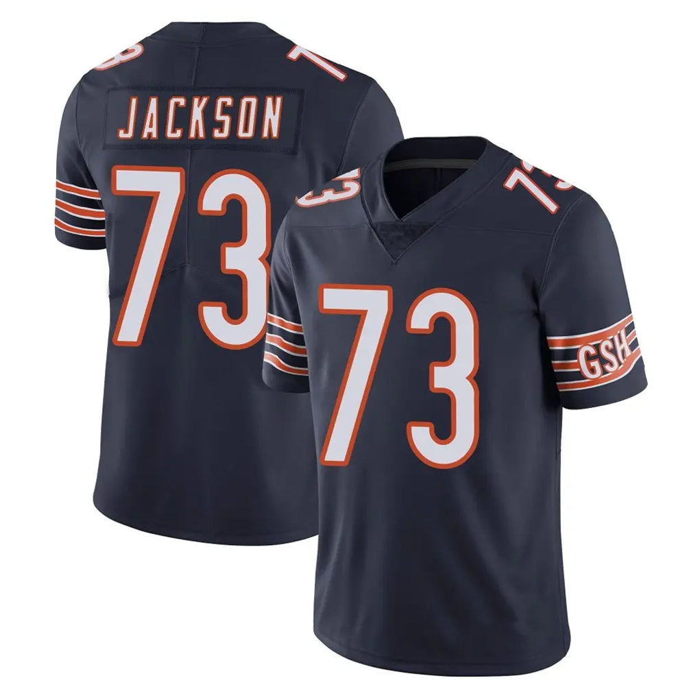 Ncoe C.Bears #73 Jonah Jackson Player Navy Vapor Untouchable Limited Home Game Stitched Jerseys