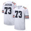 Ncoe C.Bears #73 Jonah Jackson Player White Classic Home Game Stitched Jerseys