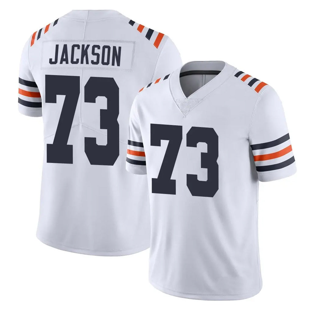 Ncoe C.Bears #73 Jonah Jackson Player White Classic Vapor Limited Home Game Stitched Jerseys