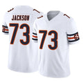 Ncoe C.Bears #73 Jonah Jackson Player White Vapor F.U.S.E. Limited Home Game Stitched Jerseys