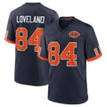 Ncoe C.Bears #84 Colston Loveland Player Navy 2026 Rivalries Collection Home Game Stitched Jerseys