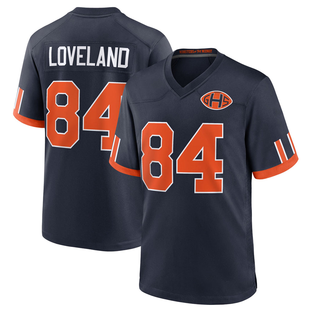 Ncoe C.Bears #84 Colston Loveland Player Navy 2026 Rivalries Collection Home Game Stitched Jerseys