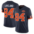 Ncoe C.Bears #84 Colston Loveland Player Navy Limited 2026 Rivalries Collection Home Game Stitched Jerseys