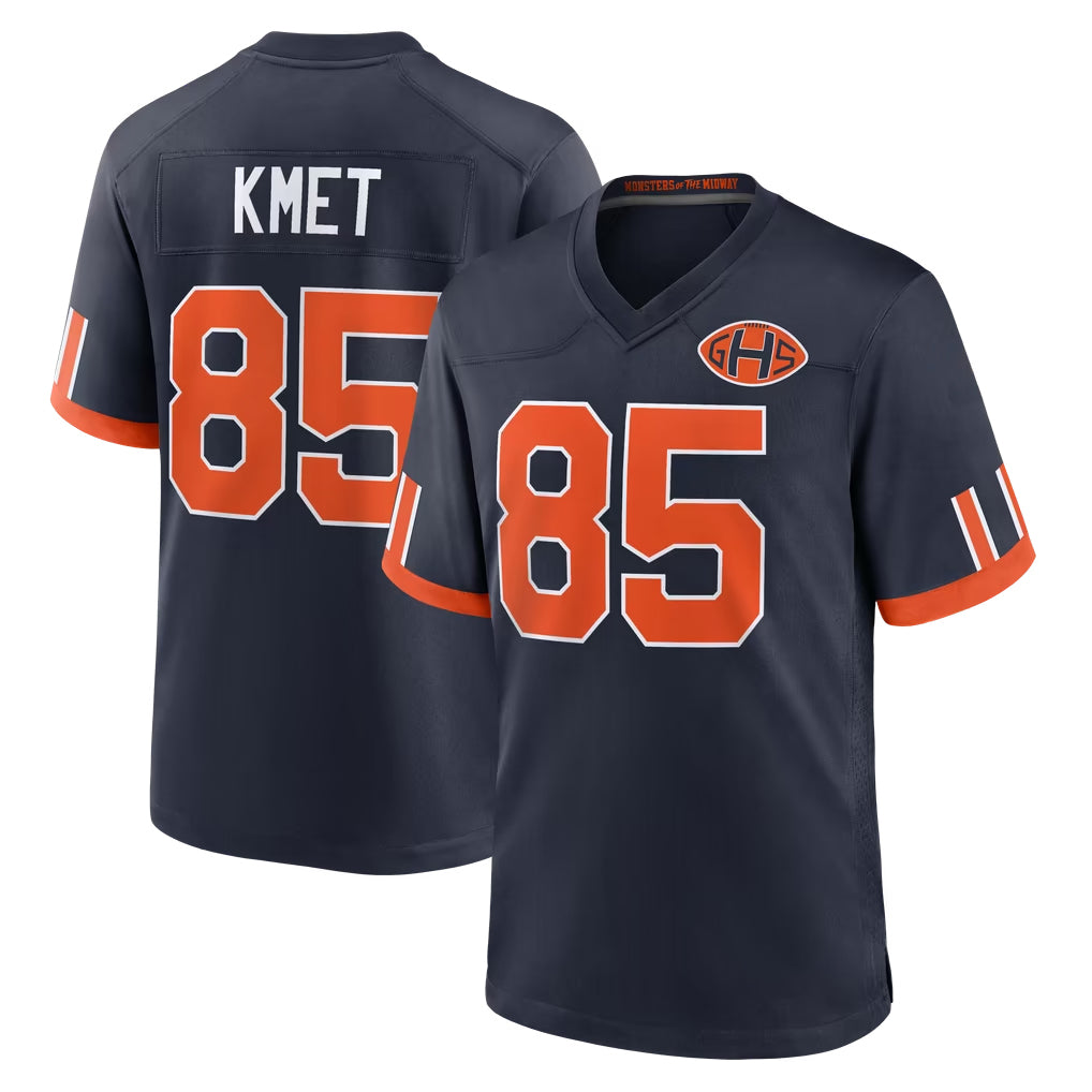 Ncoe C.Bears #85 Cole Kmet Player Navy 2026 Rivalries Collection Home Game Stitched Jerseys