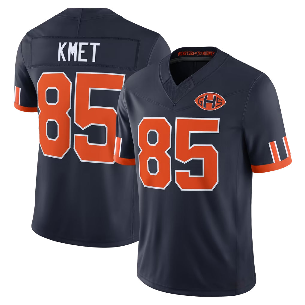 Ncoe C.Bears #85 Cole Kmet Player Navy Limited 2026 Rivalries Collection Home Game Stitched Jerseys