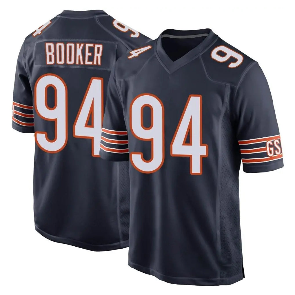 Ncoe C.Bears #94 Austin Booker Player Navy Home Game Stitched Jerseys