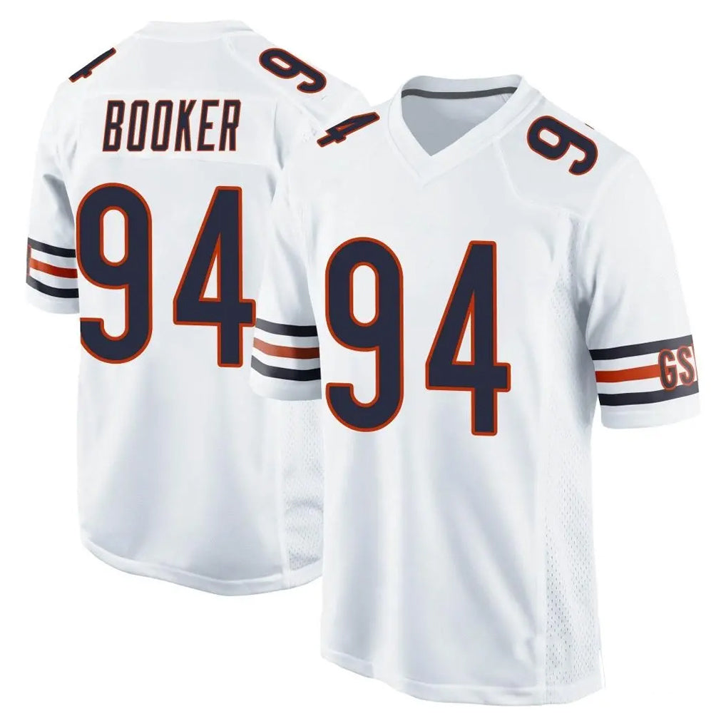 Ncoe C.Bears #94 Austin Booker Player White Home Game Stitched Jerseys