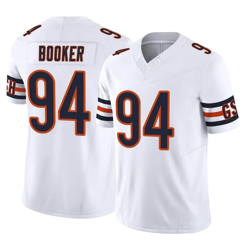 Ncoe C.Bears #94 Austin Booker Player White Vapor F.U.S.E. Limited Home Game Stitched Jerseys