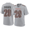 Ncoe C.Bengals #29 Kyle Dugger Player Gray Atmosphere Fashion Game Stitched Jerseys