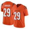 Ncoe C.Bengals #29 Kyle Dugger Player Orange Vapor F.U.S.E. Limited Home Game Stitched Jerseys