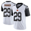 Ncoe C.Bengals #29 Kyle Dugger Player White Color Rush Vapor Untouchable Limted Home Game Stitched Jerseys