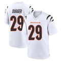 Ncoe C.Bengals #29 Kyle Dugger Player White Home Game Stitched Jerseys