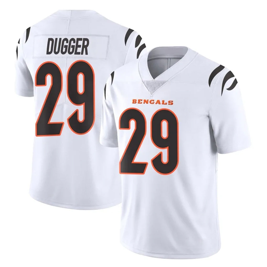 Ncoe C.Bengals #29 Kyle Dugger Player White Vapor Untouchable Limited Home Game Stitched Jerseys