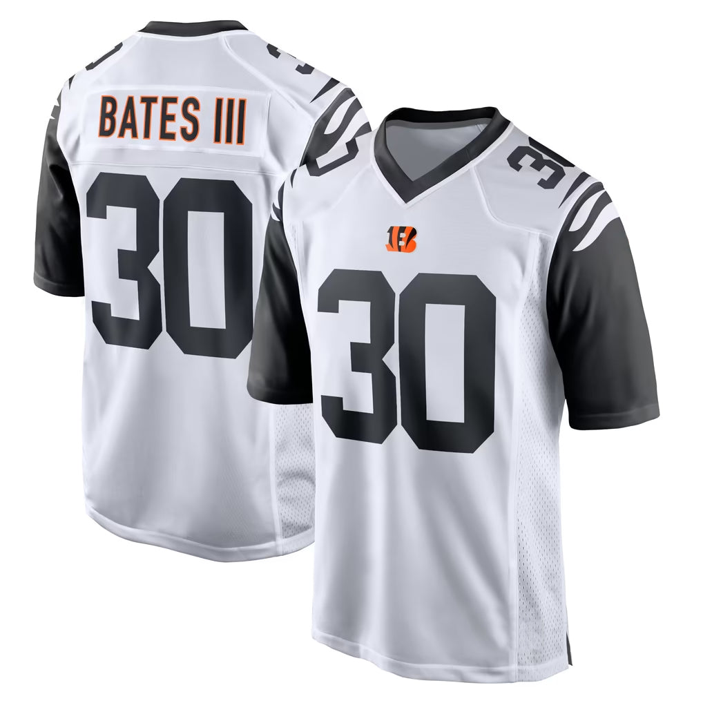 Ncoe C.Bengals #30 Chase Brown Player White Alternate Home Game Stitched Jerseys